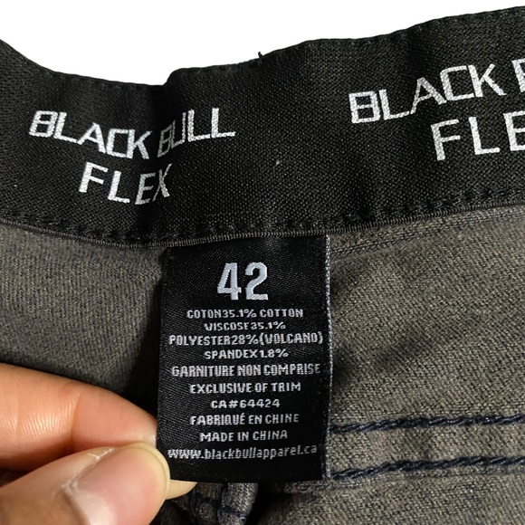 Black Bull Flex Men's Medium Indigo Slim Denim Jeans - Picture 4 of 6